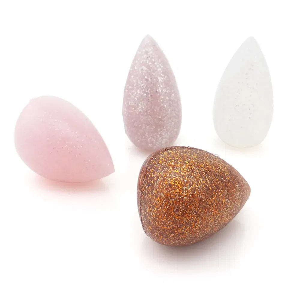 Hot Selling Easy Wash Silicone Biodegradable Foundation Blender Blending Sponges Used on Holiday Gift