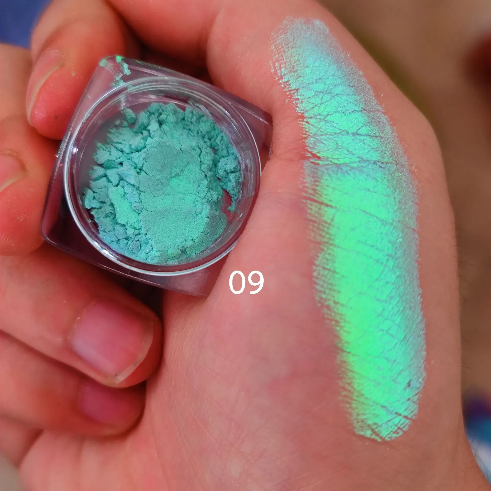 Vegan Chameleon Pigments Watercolor Eyeshadow Duo Chrome Pigments