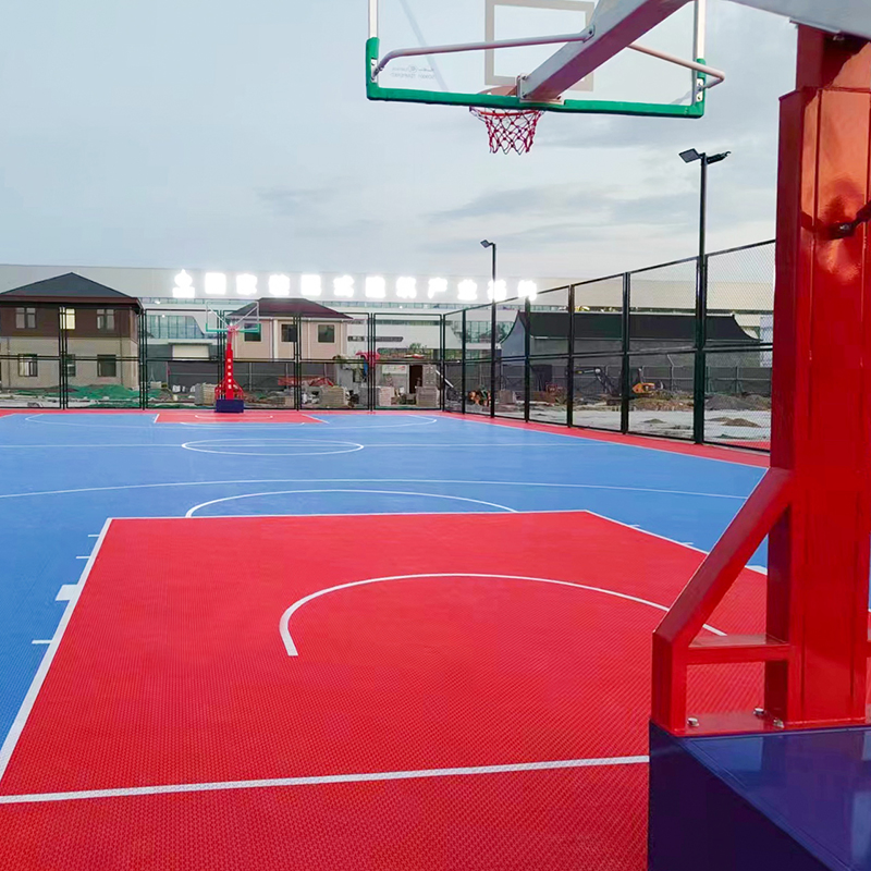 Modular Interlocking Cricket Pitch Pickle Ball Basketball Tennis Court Flooring Tiles