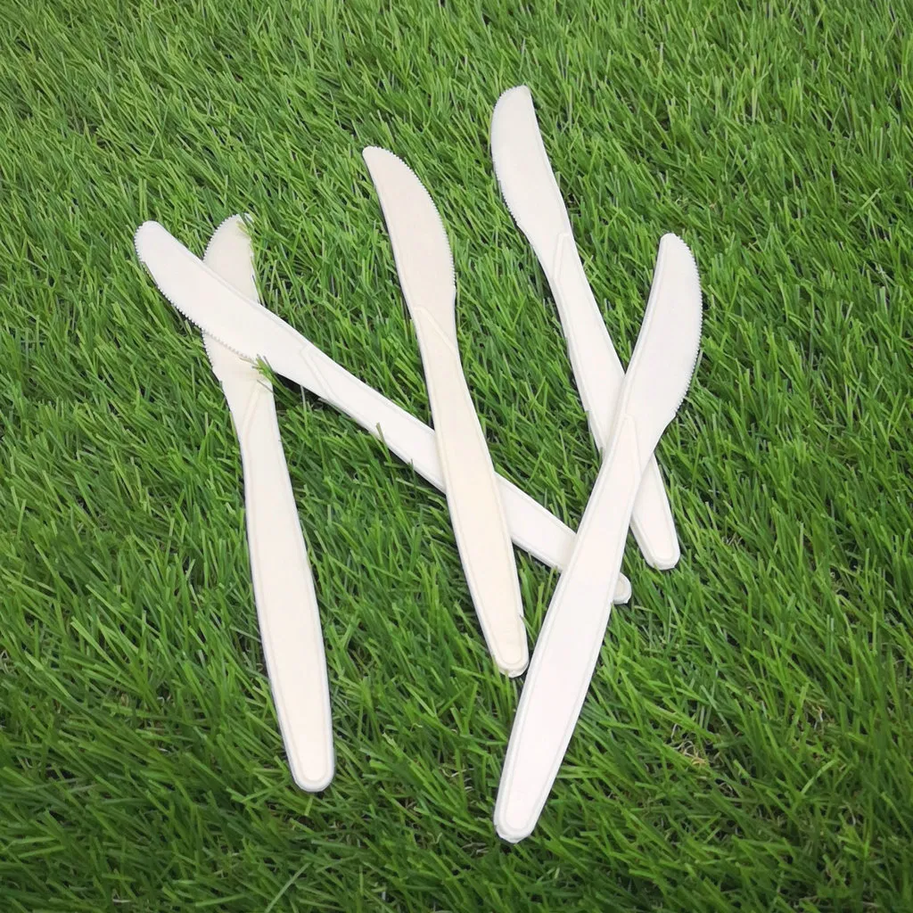 Biodegradable Cornstarch Flatware Eco-Friendly Knife