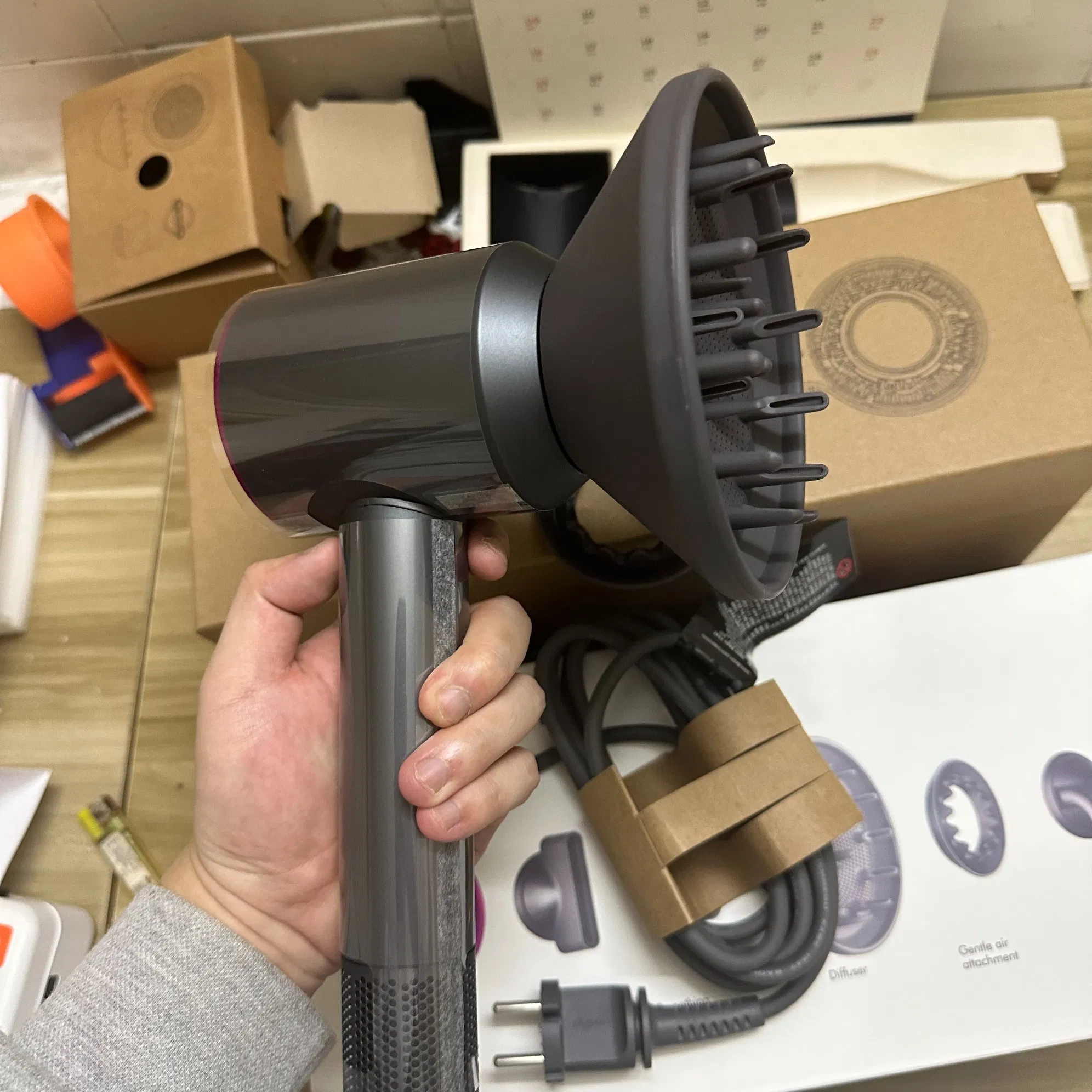 Factory Wholesale 1: 1 Hair Dryer HD08 (top-level original version) 5-in-1