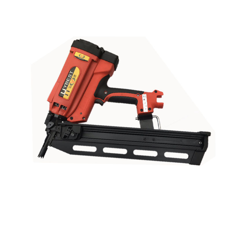 Газовый гвоздезабиватель для каркаса Hybest GFN3490