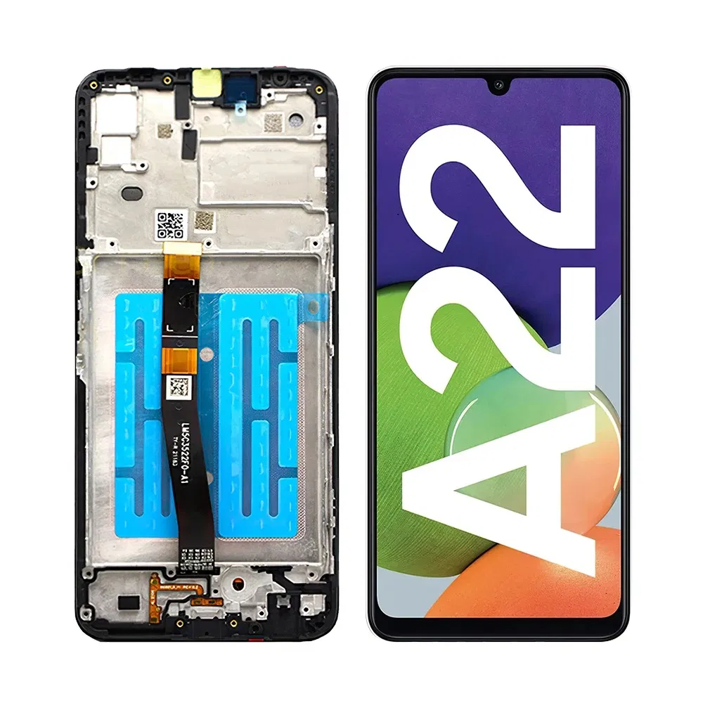 Дисплей для Samsung A22 5G (A226) с рамкой и сенсором