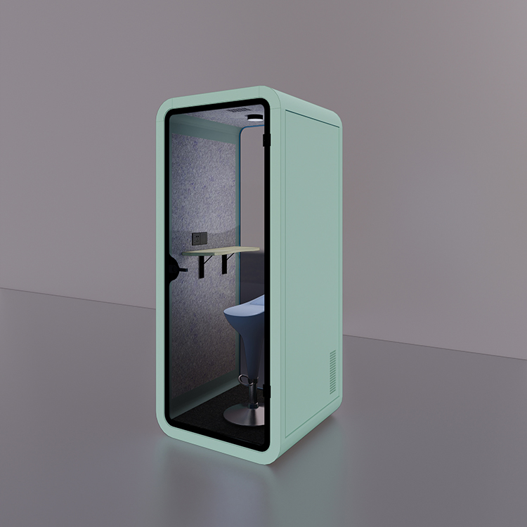 Soundproof Private S Size Sound Proof Noise Insulation Mobile Office Phone Telephone Booth