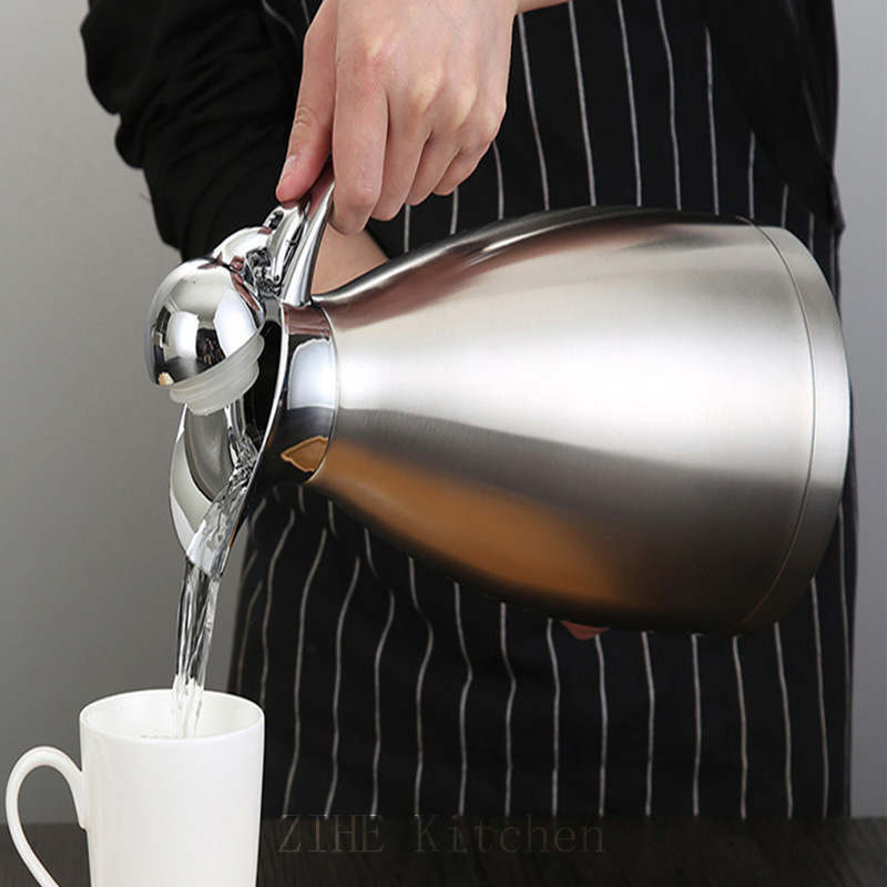High-Quality Stainless Steel Kettle Commercial Hotel Restaurant Household Hot Water Bottle
