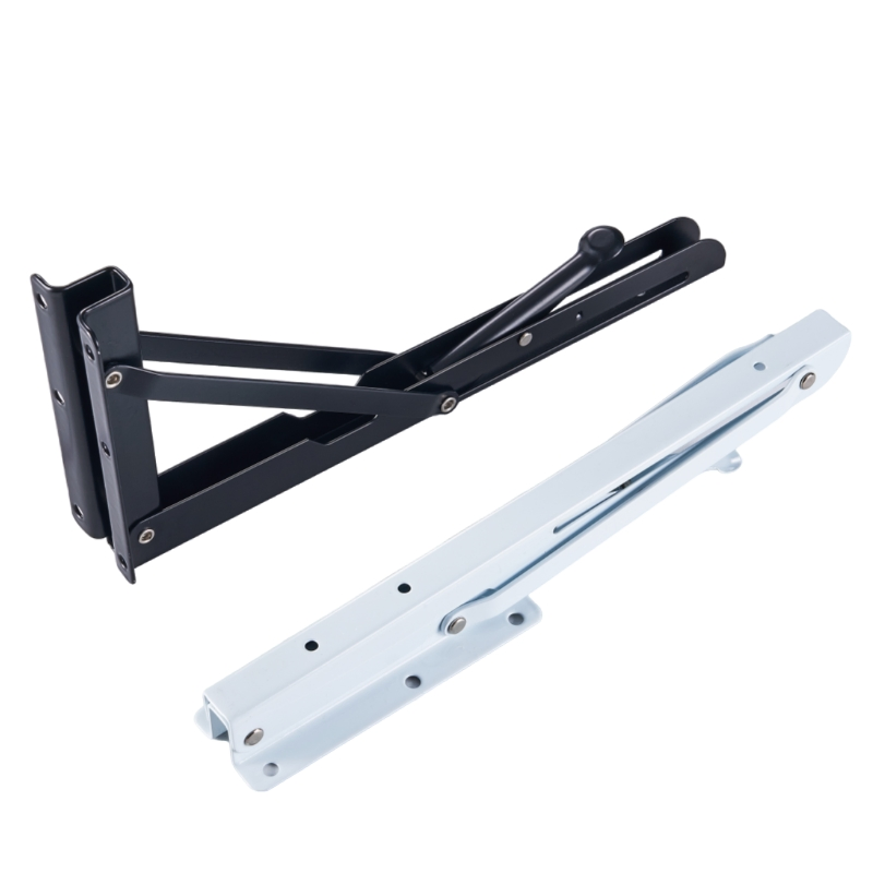 Heavy-Duty Folding Bracket for Secure Wall Mounting Solutions Furniture Hardware