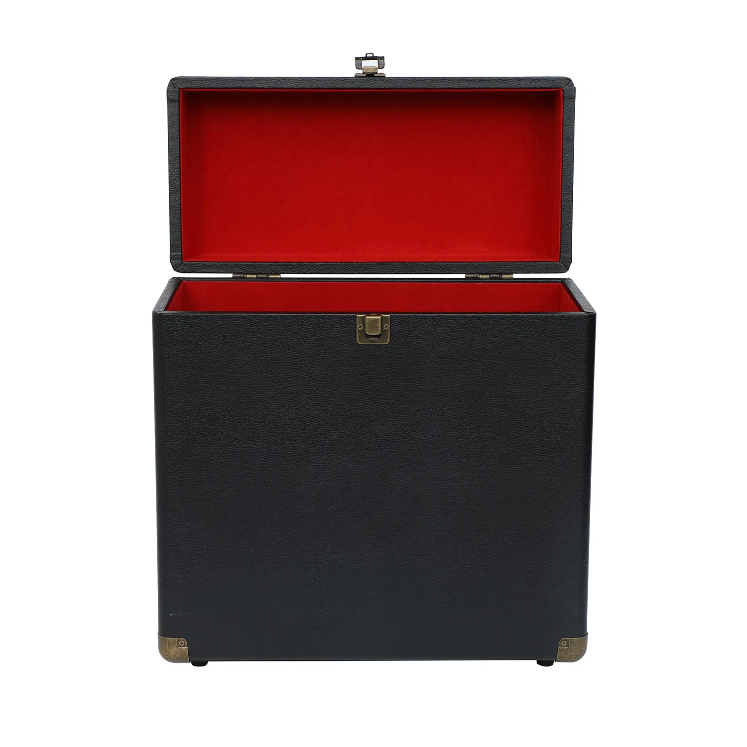 Multi-Color Leather Vinyl Record Storage Box