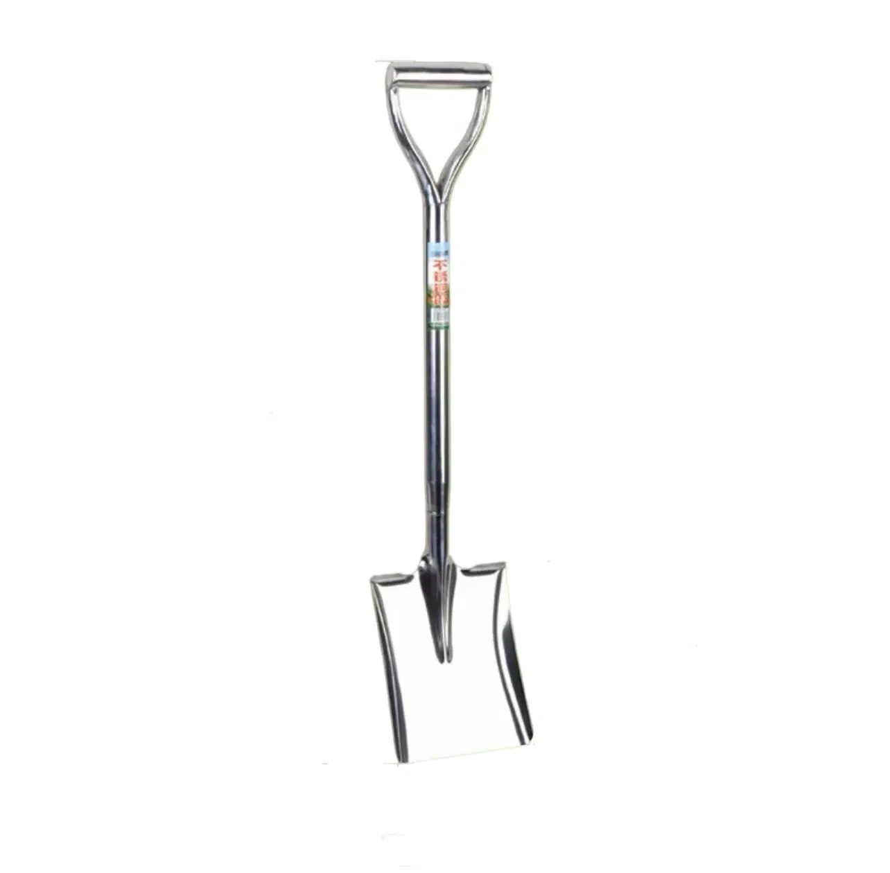 Premium Flat Shovel with Steel Blade for Garden and Construction Applications