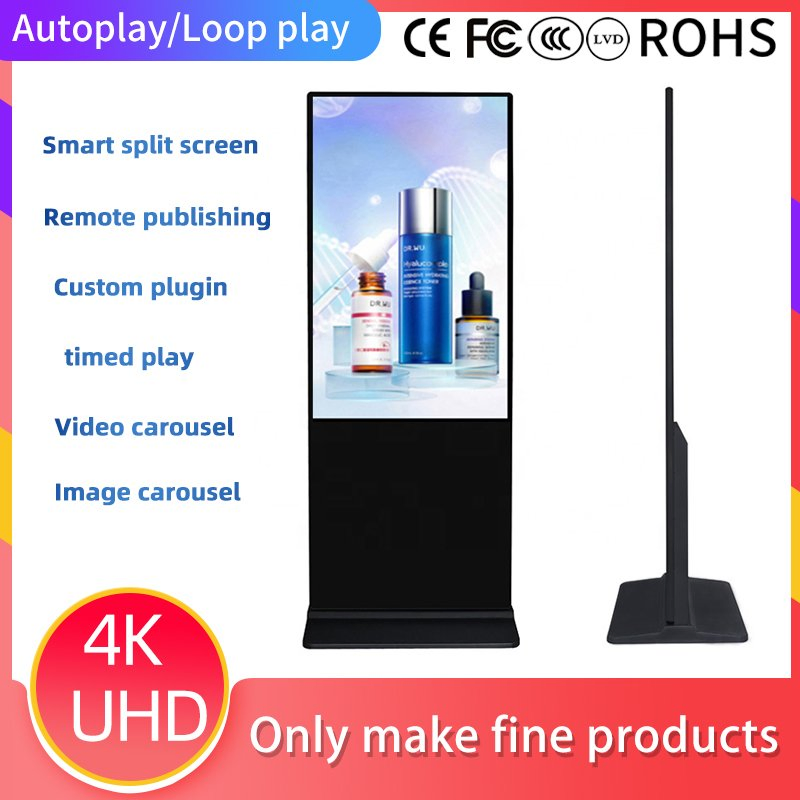 Рекламный плеер цифровой вывески 55-85 дюймов