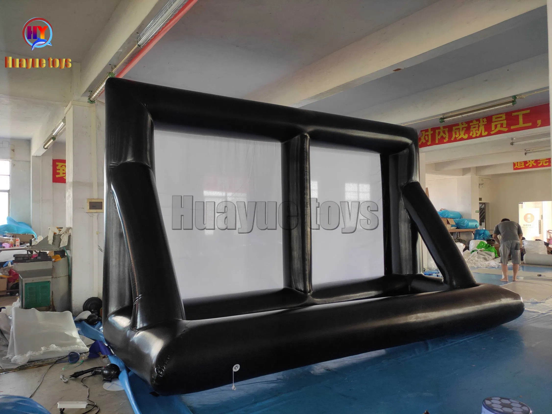 Outdoor Oxford Clothes Movie Inflatable Projector Screen