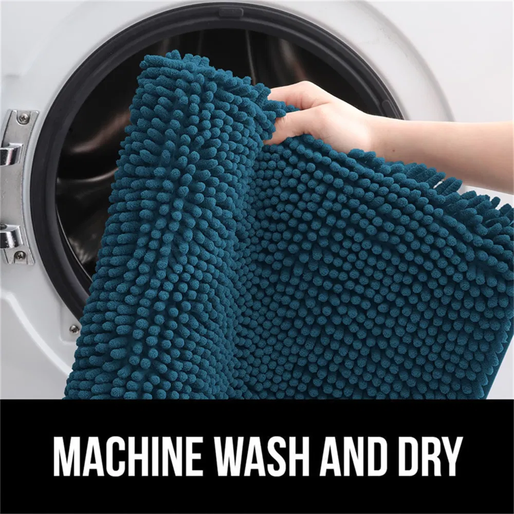 Absorbent Non-Slip Washable Floor Mats Dog Mud Mats