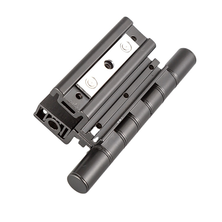 Adjustable Aluminum Zamak Pivot Iron Furniture Hinge Hardware