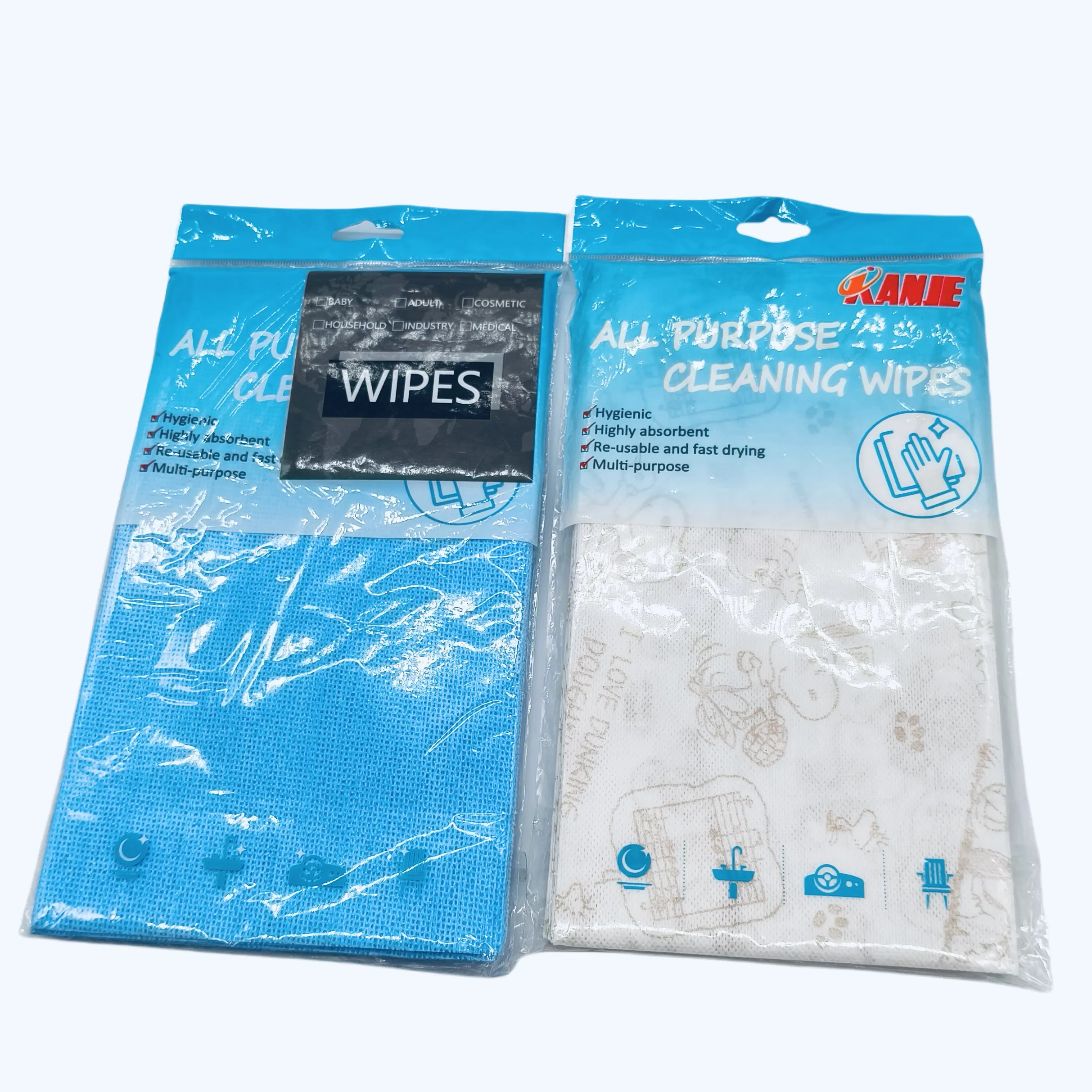 Eco-Conscious Wholesale Cellulose Kitchen Towel Reusable Multipurpose Quick-Dry Dish Cloths Heavy Duty Handy Wipes for Kitchen
