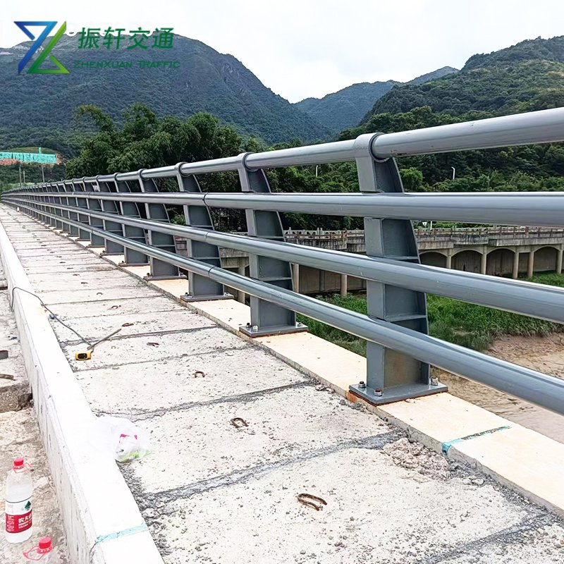 Durable Bridge Anti Collision Guardrail for Highway and Overpass Use Crash Guardrail