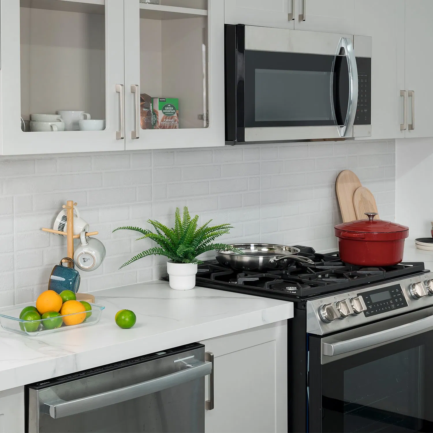 4 Plate Stainless Steel Range Gas Stove with Oven for Family Apartment