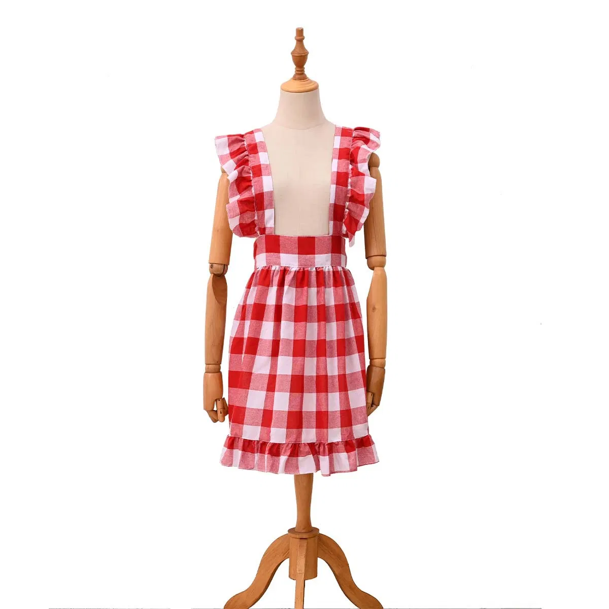 Home Floral Apron, Long and Cute Polyester Fabric, Mostly Used for Work, Outdoor Coffee Shops and Hotels