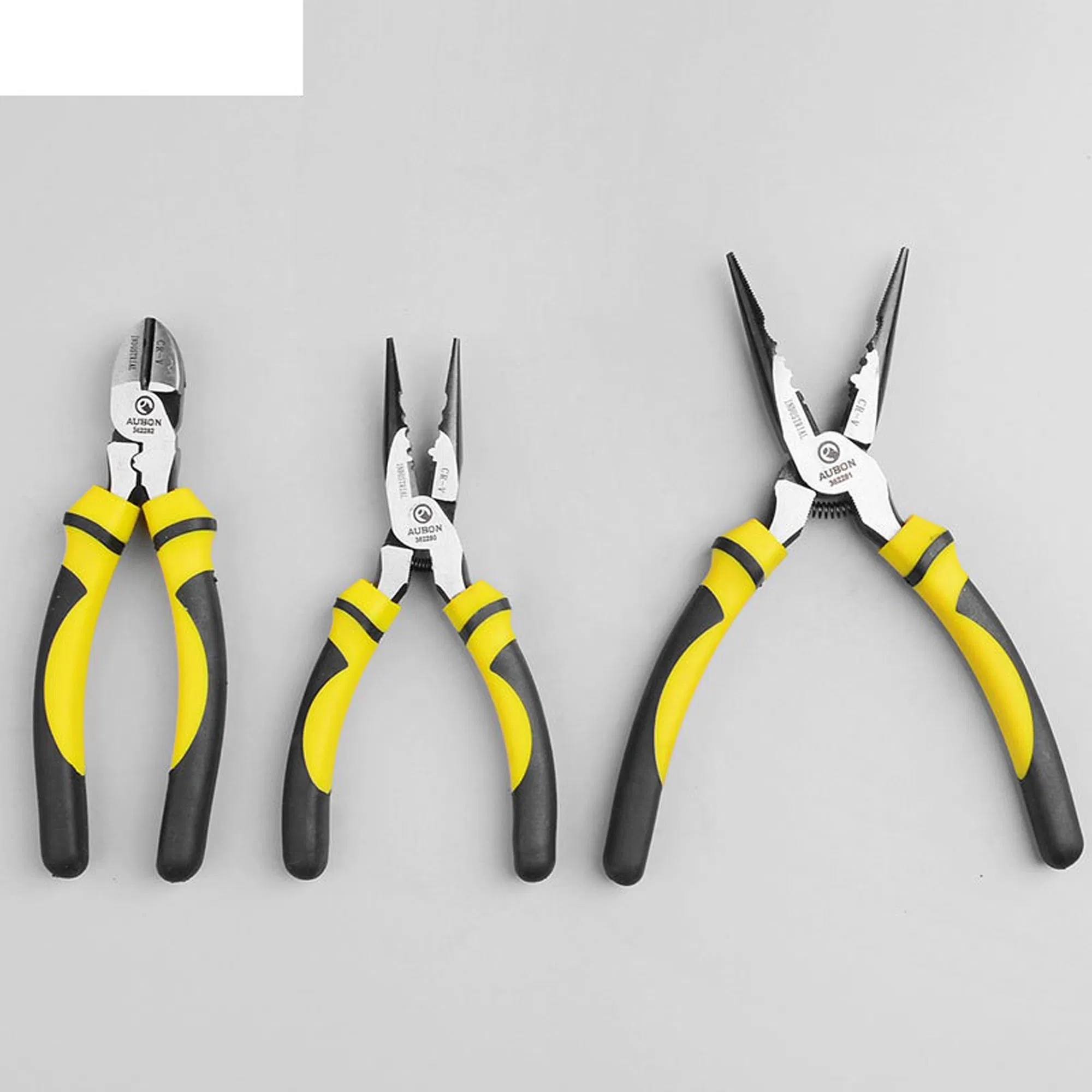 Набор плоскогубцев 3 шт: длинные, диагональные, кусачки