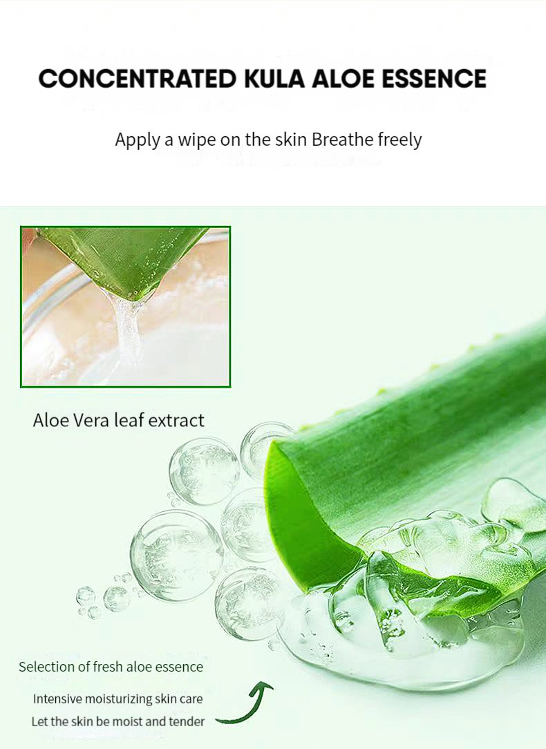 High Quality Sun Burn Skin Repair Aloe Vera Soothing Gel for Face