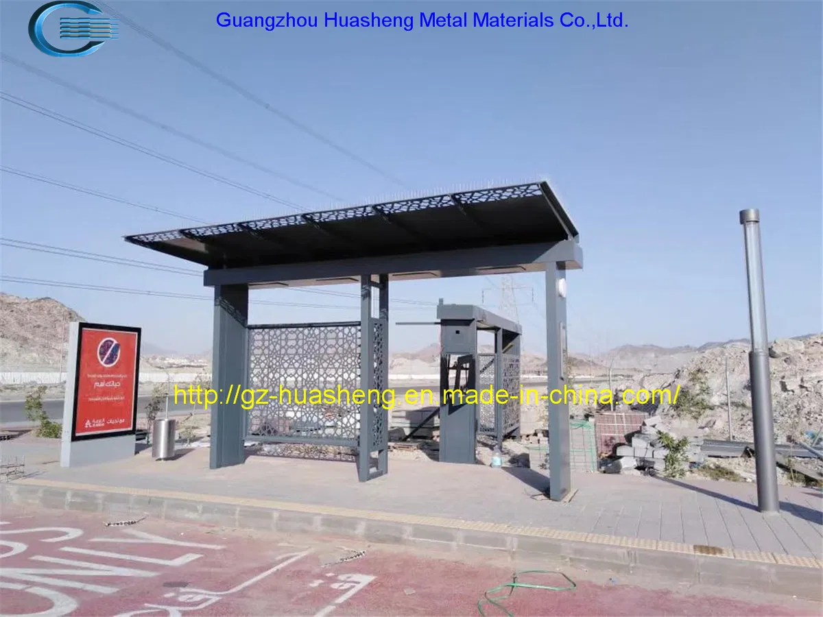 Customized Bus Stop Shelter (HS-BS-S006)