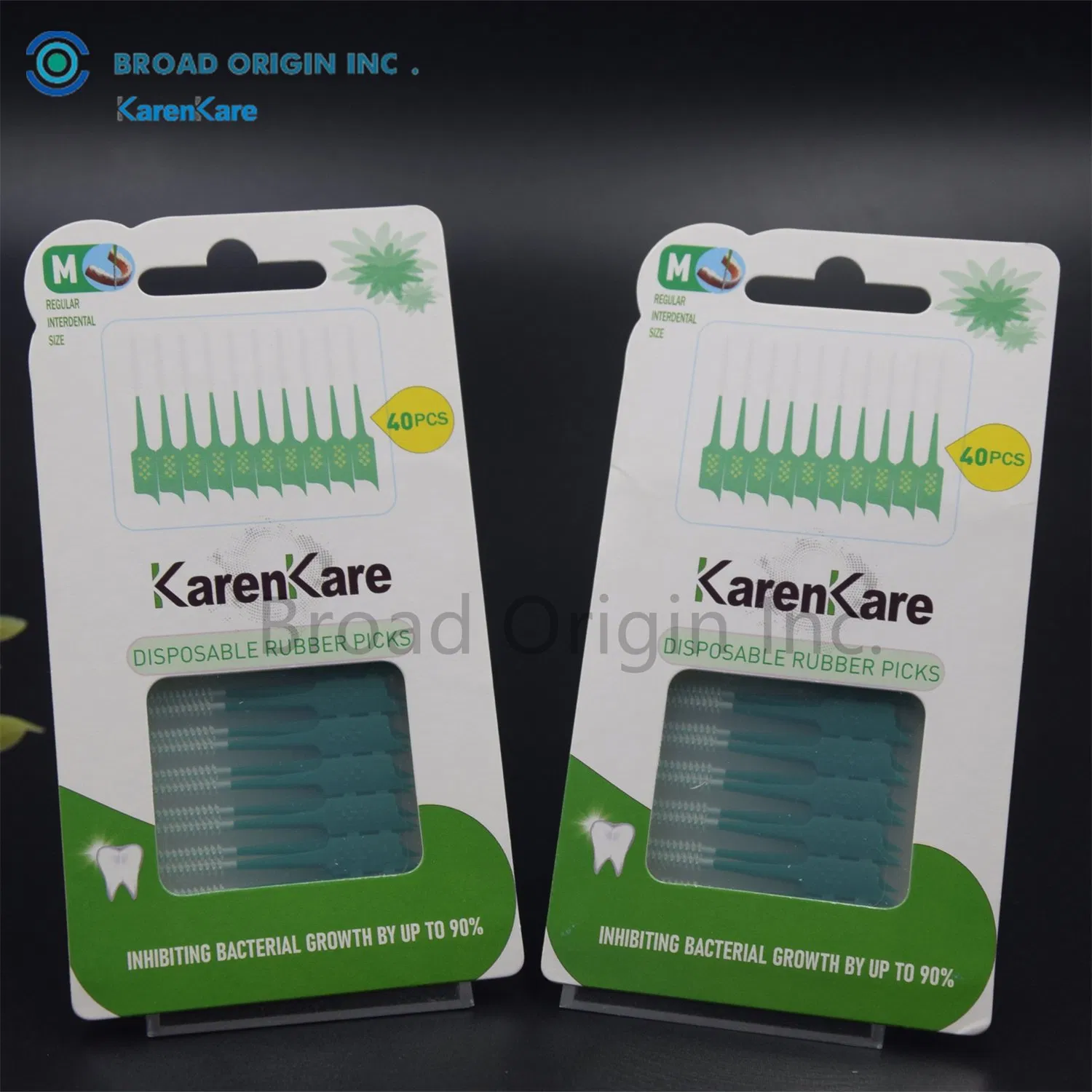 2025 Newest High Quality CE ISO Approved Soft Dental Picks Rubber Interdental Brush