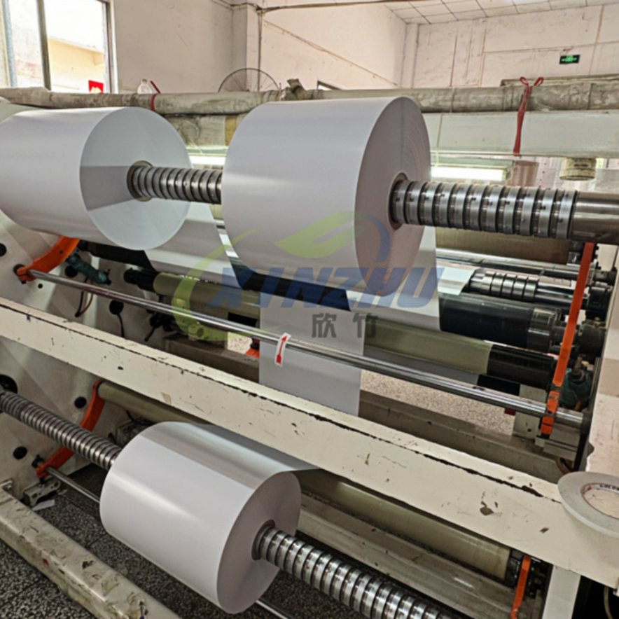 Supermarket-Specific Eco-Friendly 75g Top Direct Thermal Paper Linerless Label
