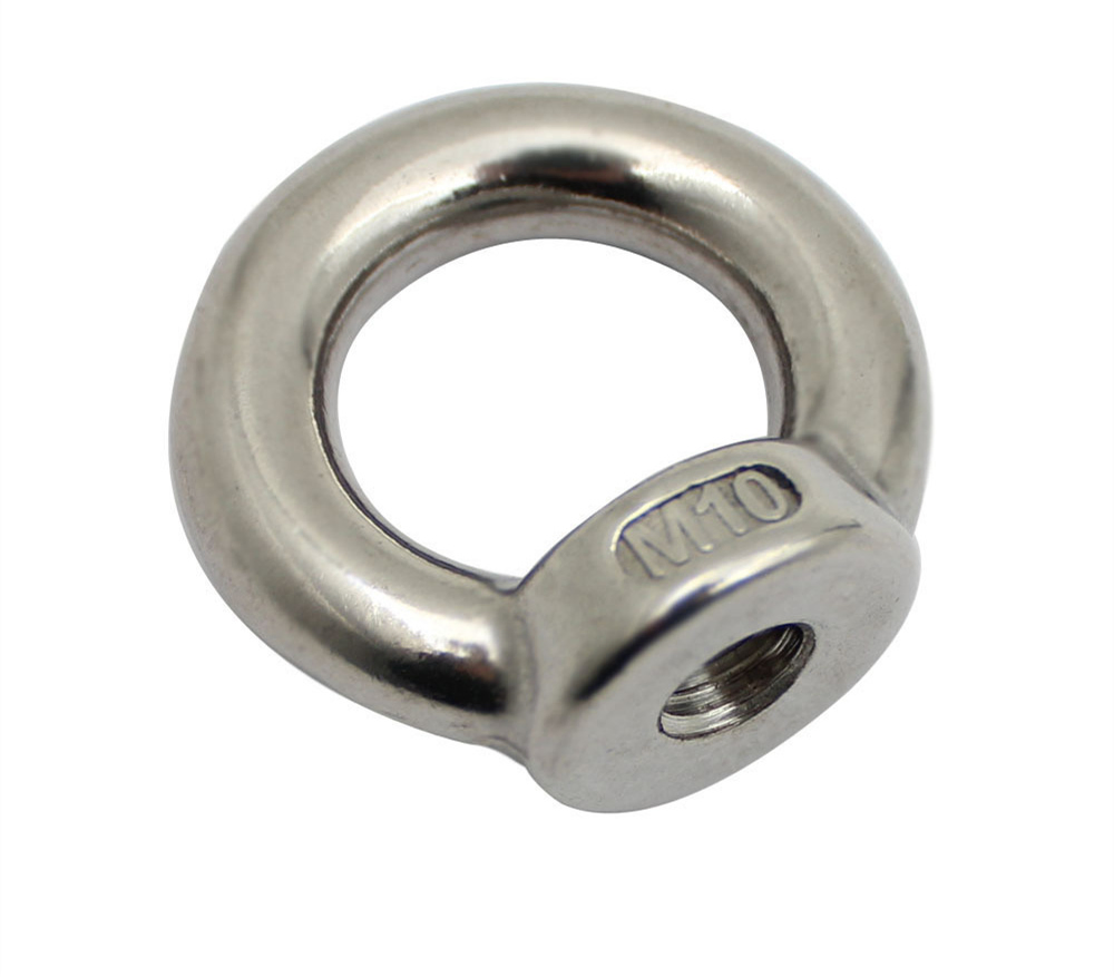 Stainless Steel 304/316 Lifting Eye Nuts DIN582 Steel Forged Ring Nut Anchor Lifting Eye Nuts