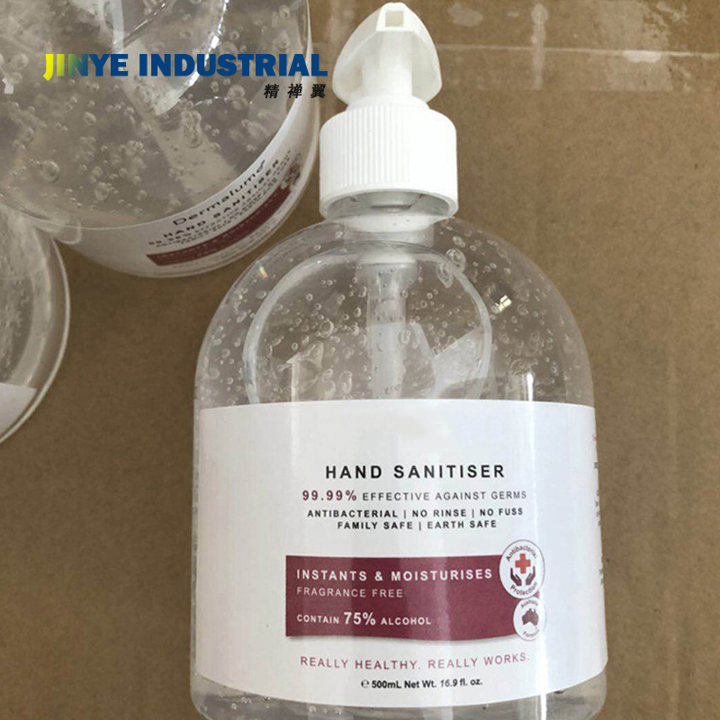 Anti-Bacterial Hand Sanitiser Gel Alcohol Kills Bacteria