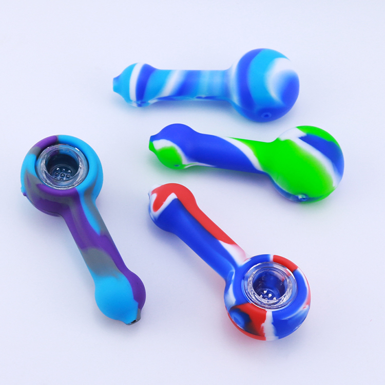 Cost Price Wholesale Mini Smoking Pipe 4.3 Inch Smoking Tobacco Pipe with Glass Bowl
