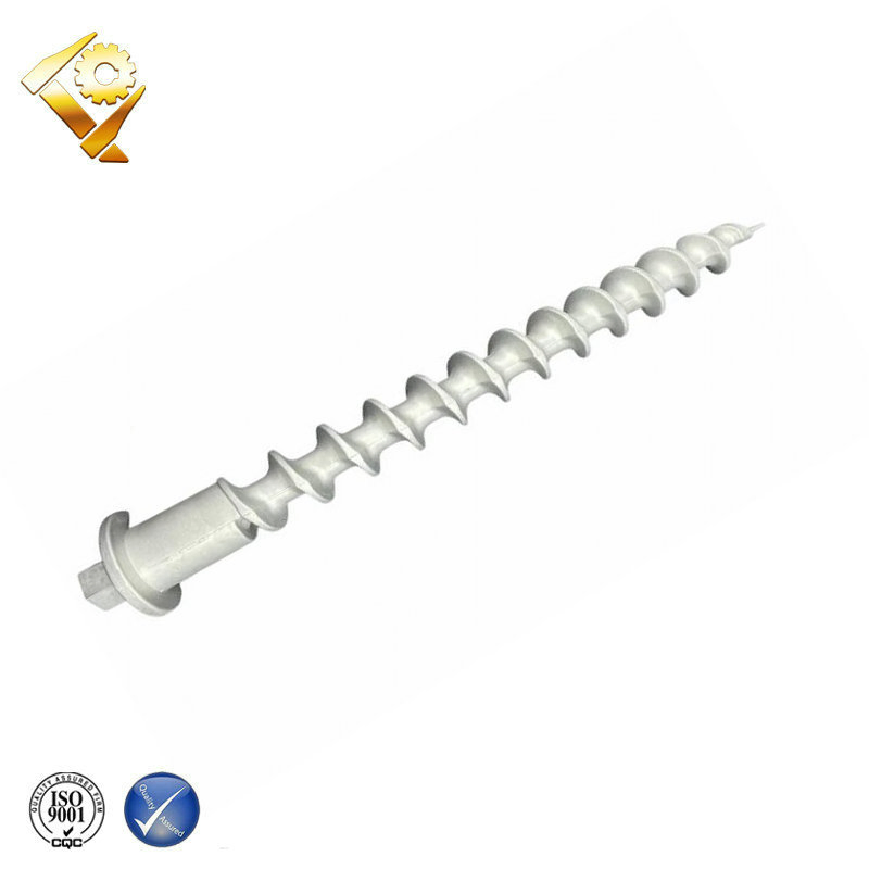 Hot Sale and Good Quality Aluminum Screw Anchors for Tent and Trampoline