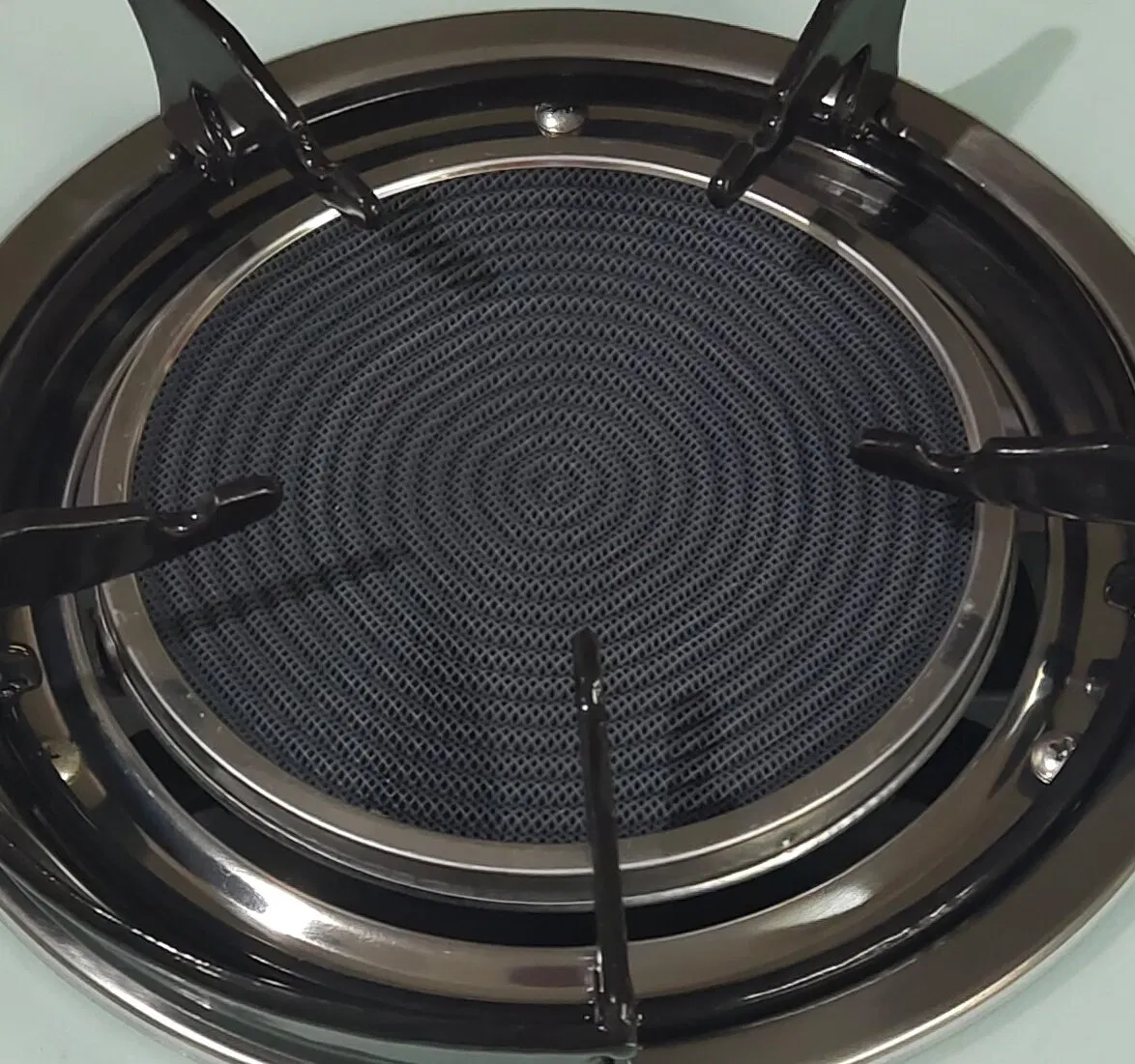 Goldk GS-227 Premium Quality Inner Tempered Glass 2 Burner Table Gas Stove