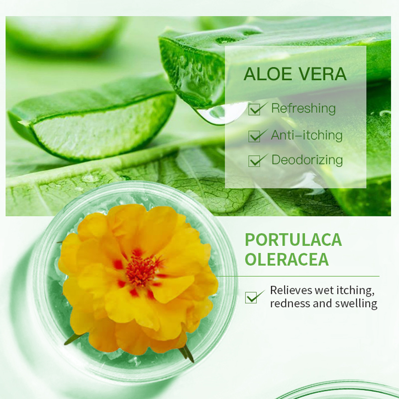 Private Label Natural Plant Extracts Moisturizing Lasting Refreshing Anti-Itching Deodorizing Shower Gel 500ml Body Wash Aloe Vera Shower Gel