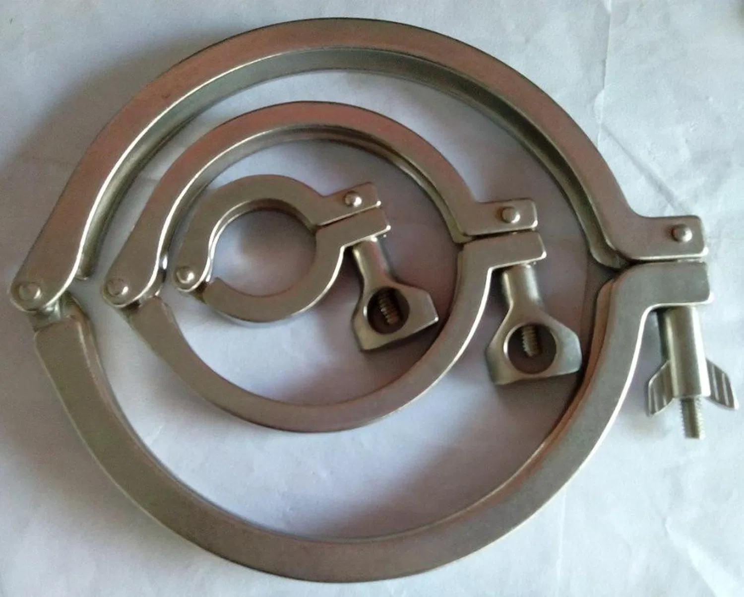 Sanitary Stainless Steel Clamp (DN15-200 & 1/2''-8'')