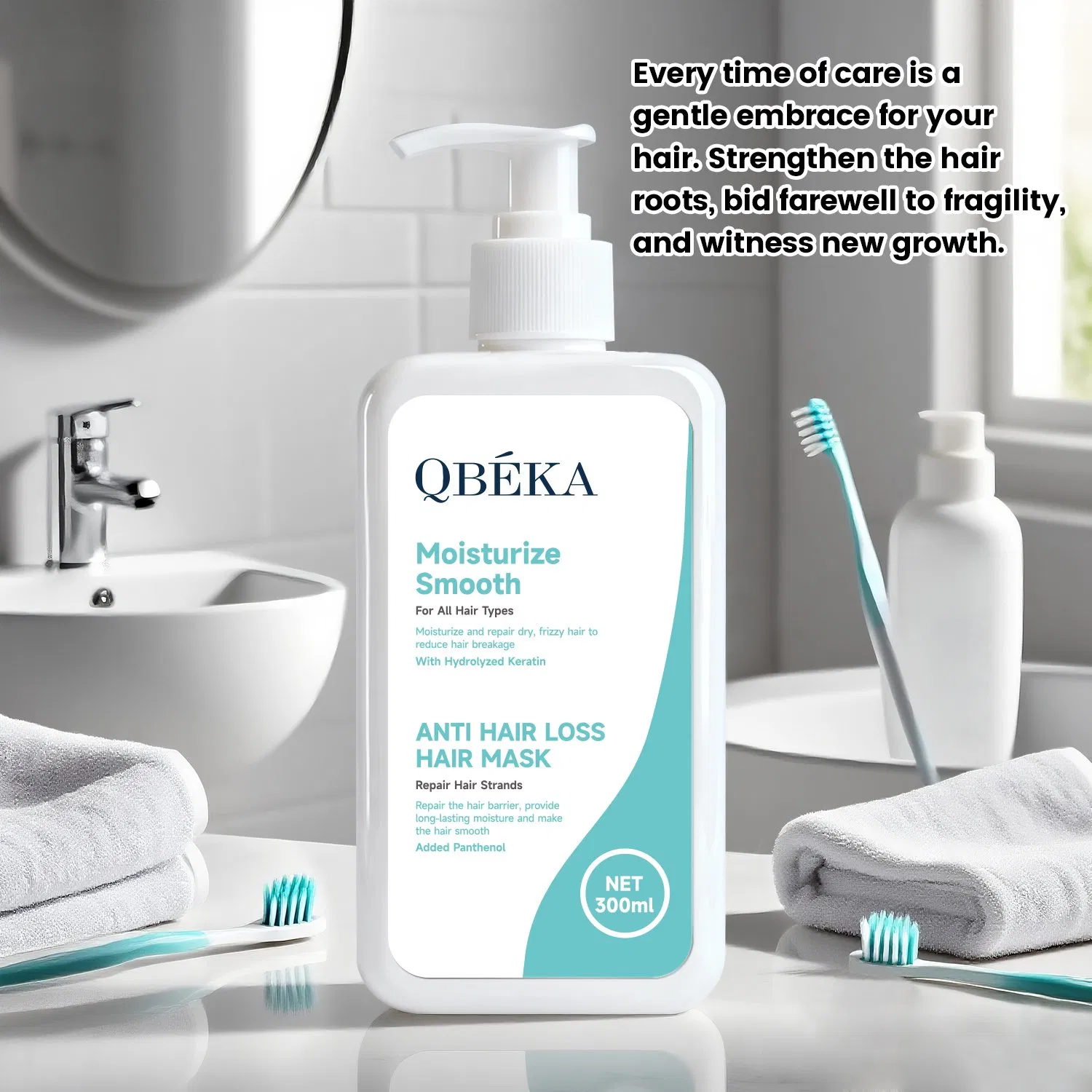 Organic Deep Repair Hair Mask Fermented Matsutake Extract for Dry Damaged Hair
