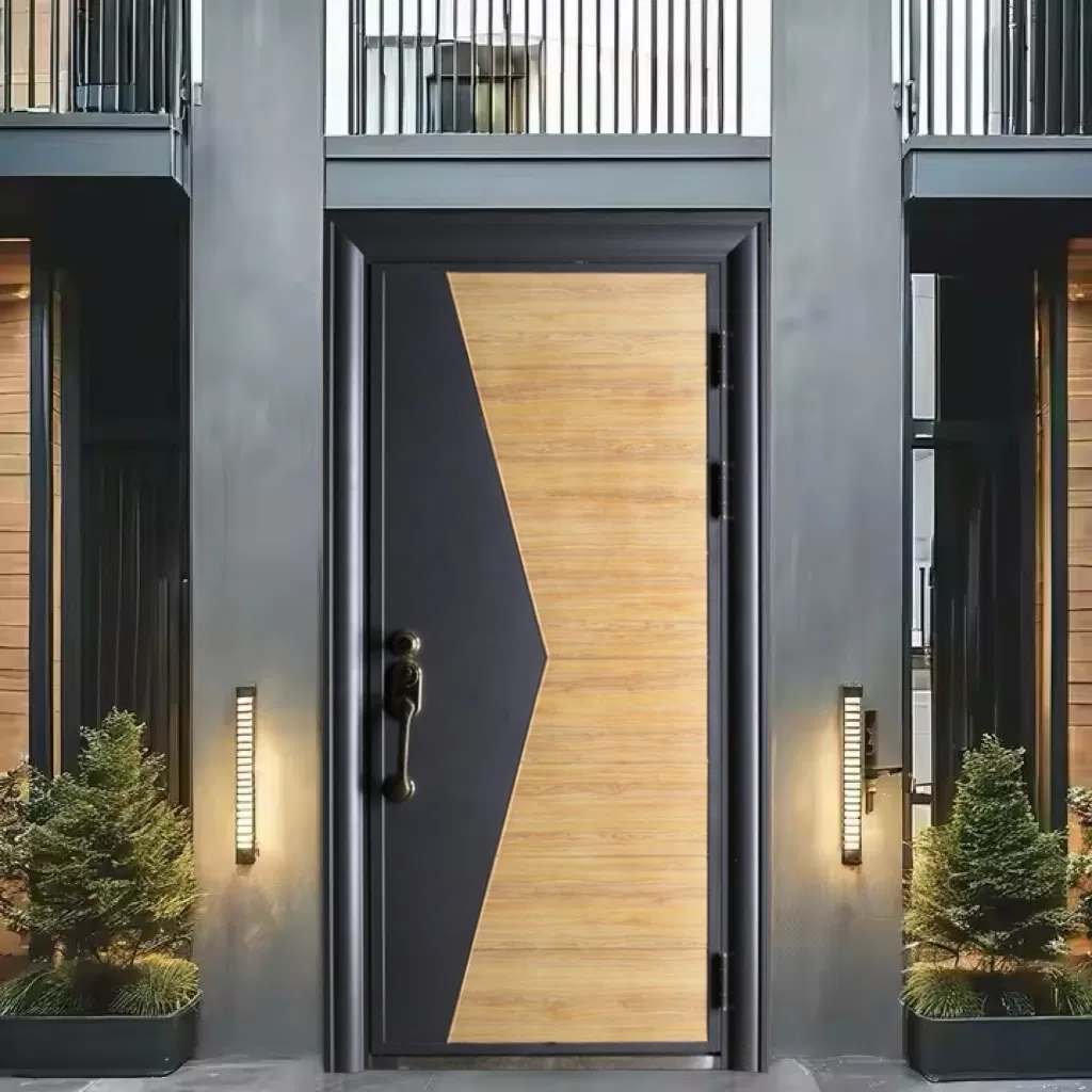 Стальная входная дверь TOF E-193 с повышенной безопасностью