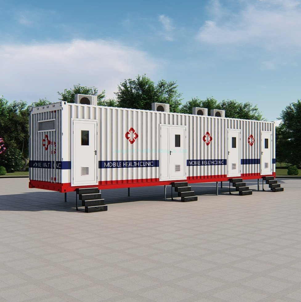 Prefab Steel Structure Mobile Nucleic Acid Testing Laboratory /Shelter /Clinic.