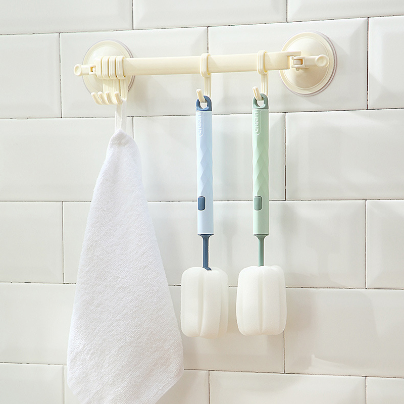 Detachable Household Sponge Cleaning Cup Brush