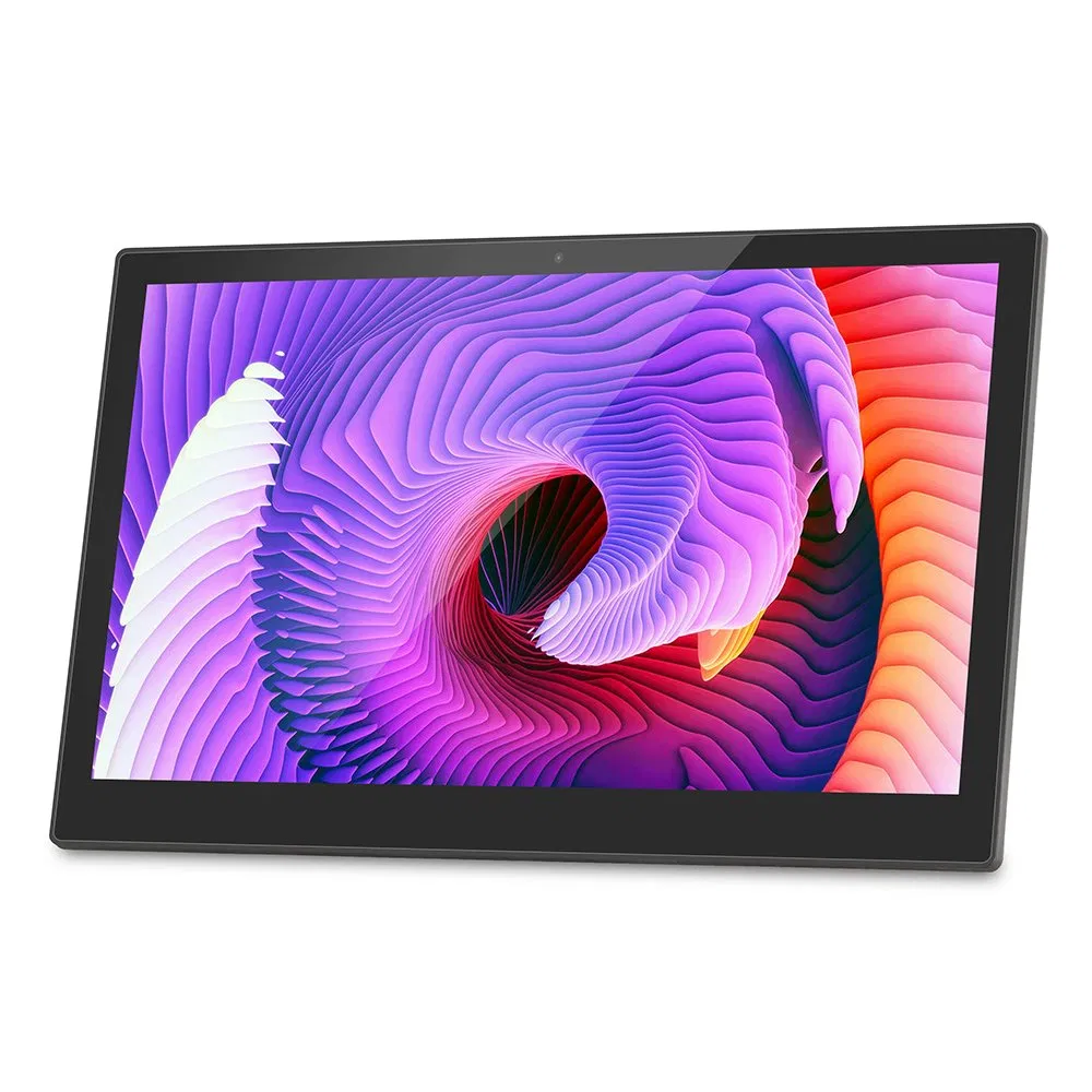 OEM Wall Mounted Indoor WiFi Commercial Advertising Media Display TFT Panel Rk3288 Android 18.5 Inch Poe RJ45 NFC Feedback Pcap Touch Screen LCD Ad Player