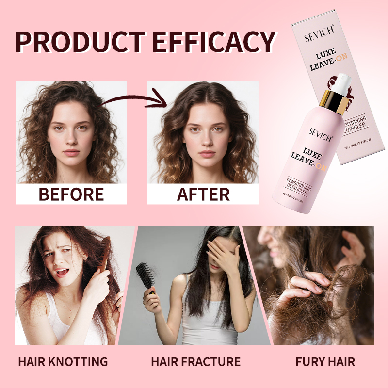 Customized 85ml Silkening Mist Hair Repairing Moisturizer Hair Conditioning Perfume with Fragrance