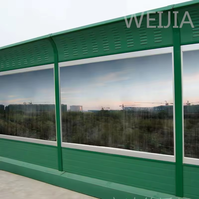 Weijia Manufacturer Highway Sound Barrier Construction Fence