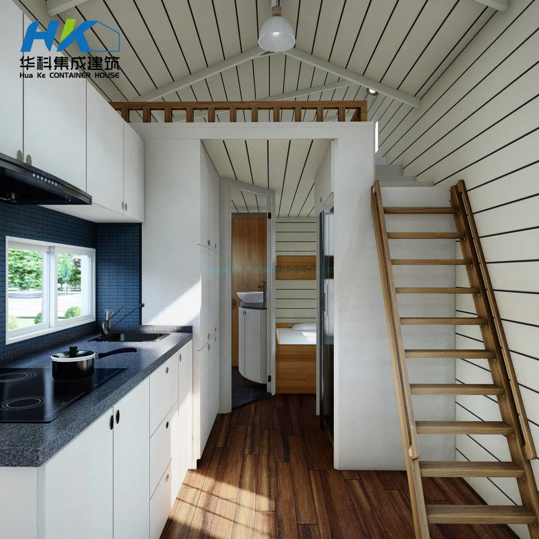 Modular Prefab Movable Caravan /Tiny House for 4 People.