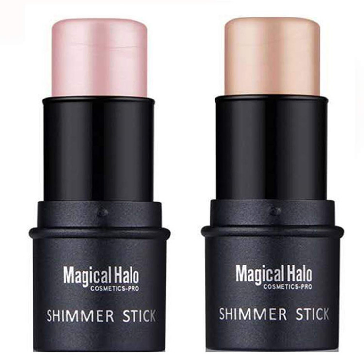 OEM Custom Highlighter Stick Shimmer Cream Powder Waterproof Light Face Cosmetics