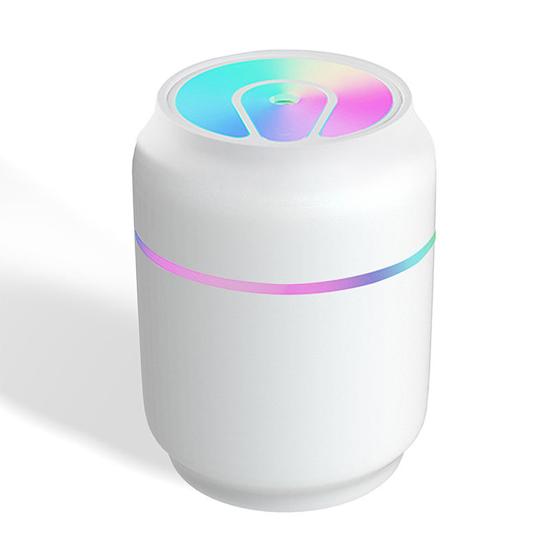 USB Humidifier H2O Portable Desktop Office Car Mini LED Light Small H2O Diffuser Humidifiers for Bedroom