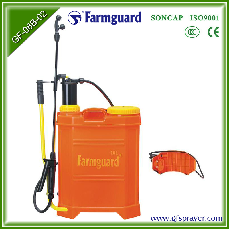16L Manual PP Water Disinfection Agriculture Sprayer