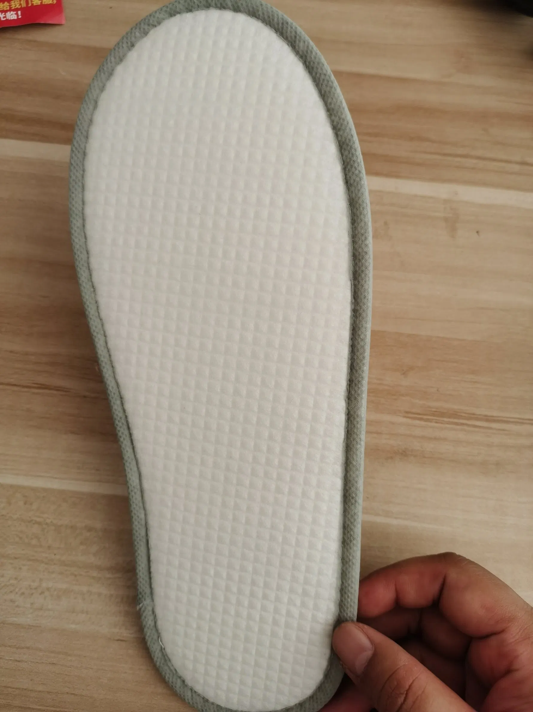 Luxury Anti-Static Disposable Hotel Slippers for Adults and Children