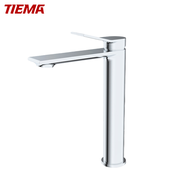 Смеситель для умывальника треугольный Tiema