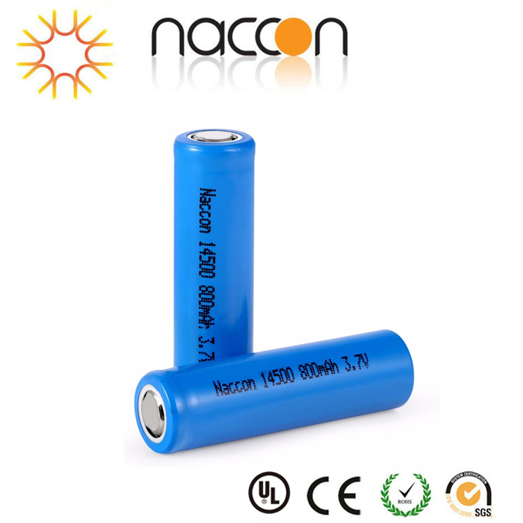Аккумулятор Naccon 14500 Li-Ion 3.7V
