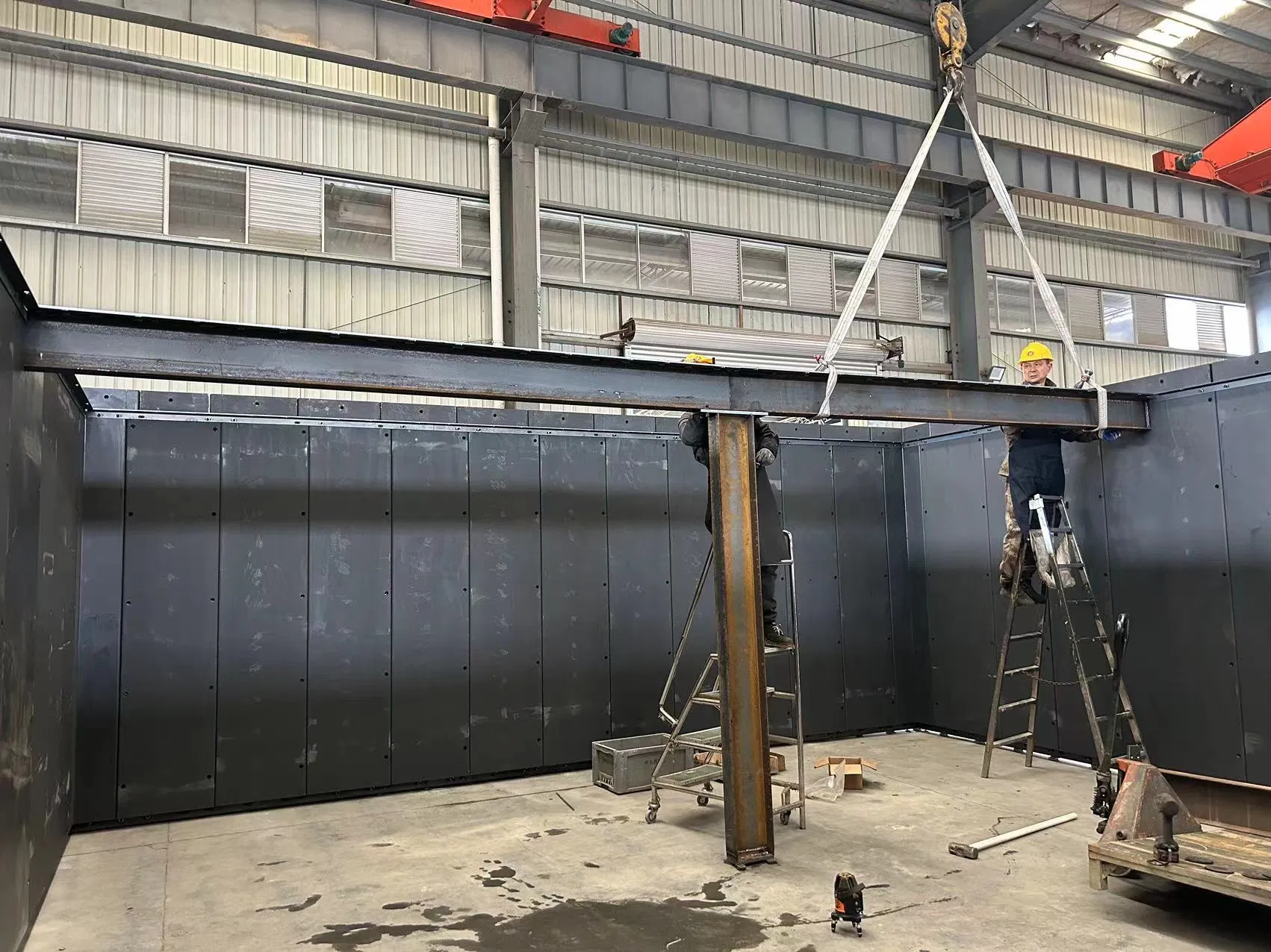 Vault Room Burglary Resistance Strong Room Panel with Ceiling