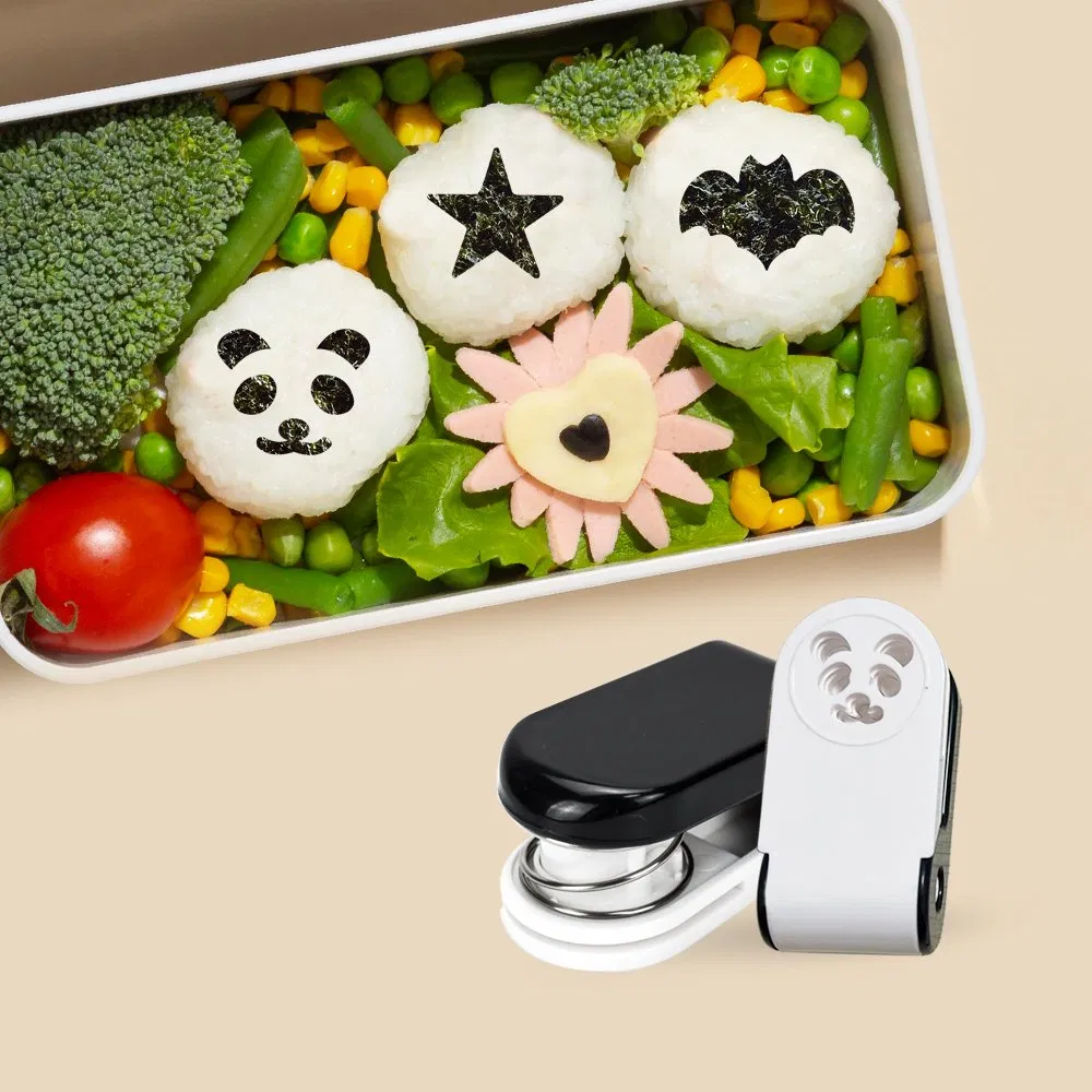 ABS Sushi Seaweed Clip Cartoon Rice Roll Decoration Mold Sushi Decoration Tools