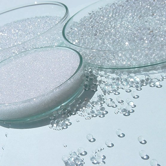 Микростеклянные шарики для пескоструйной обработки