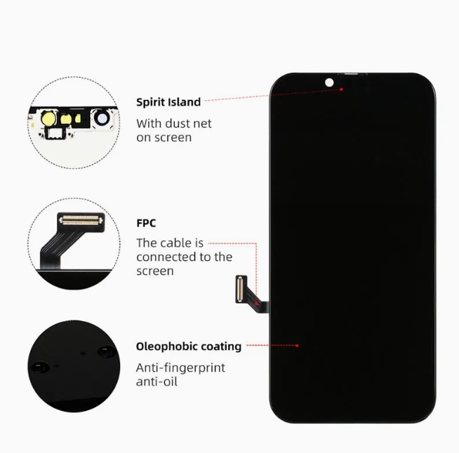 Оригинальный дисплей для iPhone 6-13 Pro Max